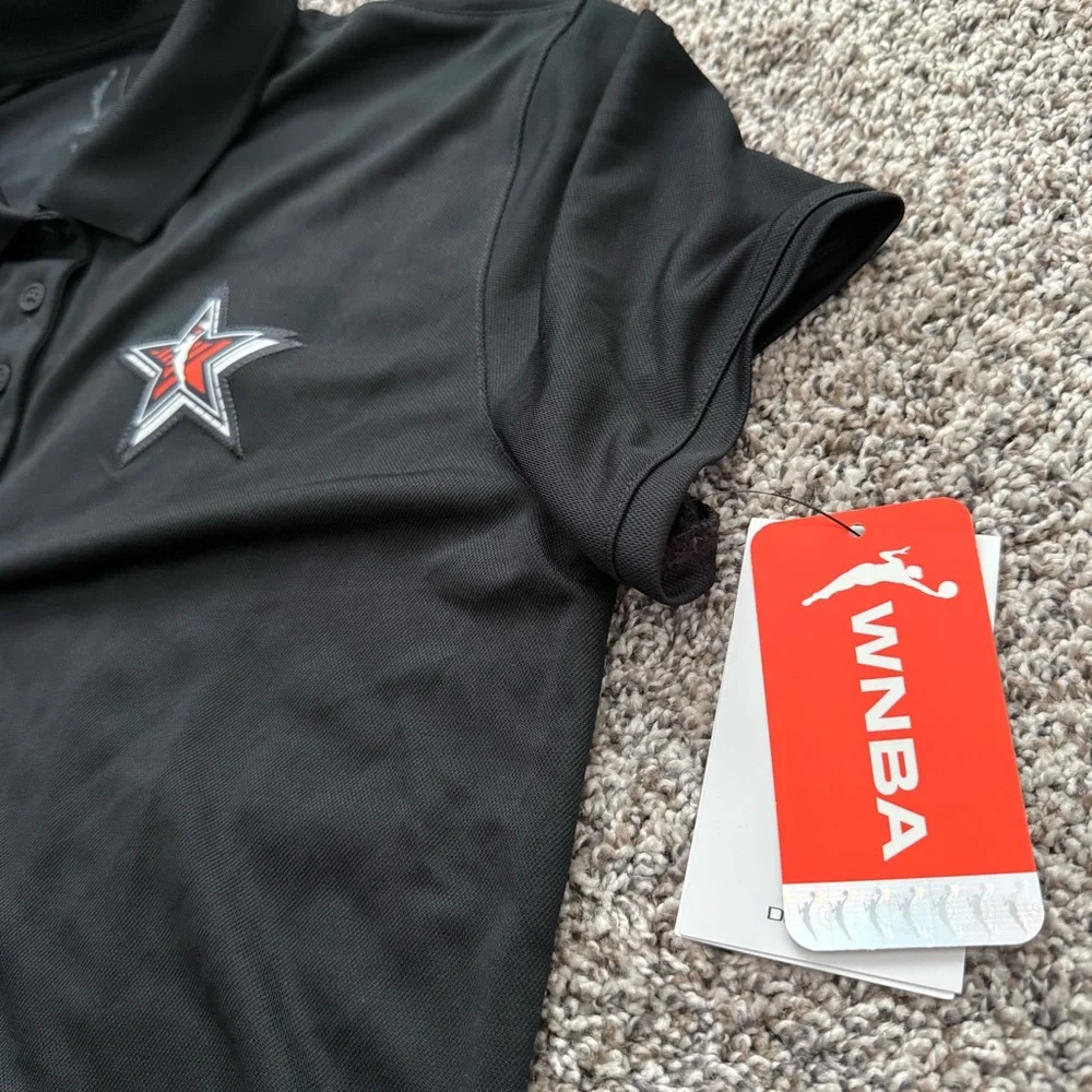Nike 2024 WNBA All-Star Game Era Polo - Black Women's Size Medium Dri-fit